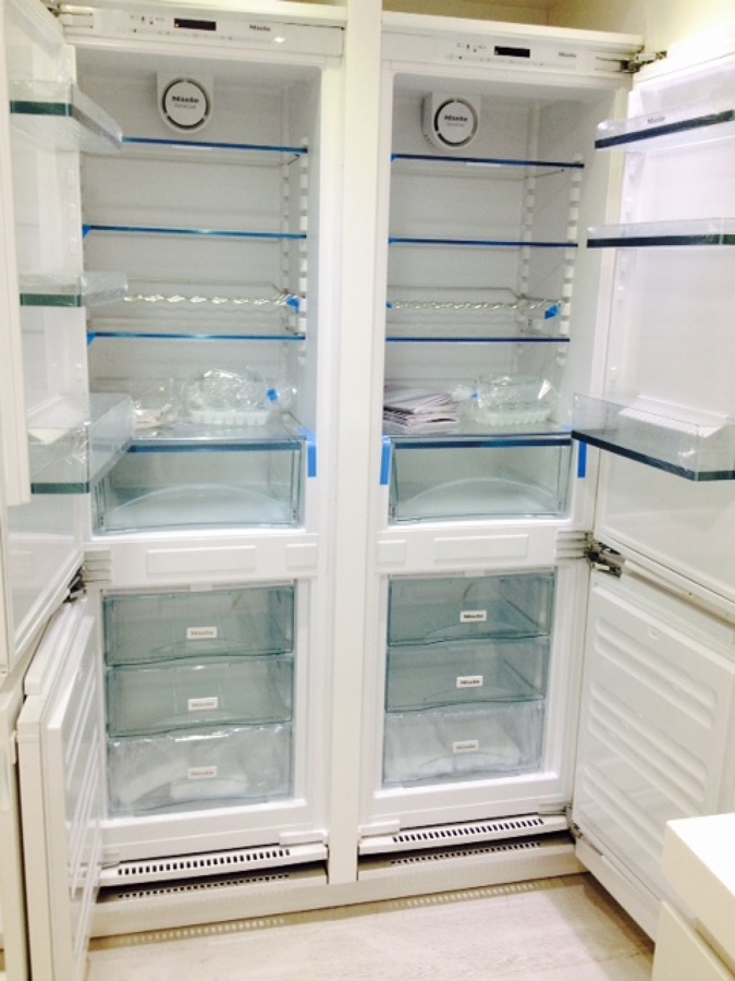 Frigorífico y congelador Miele integrados