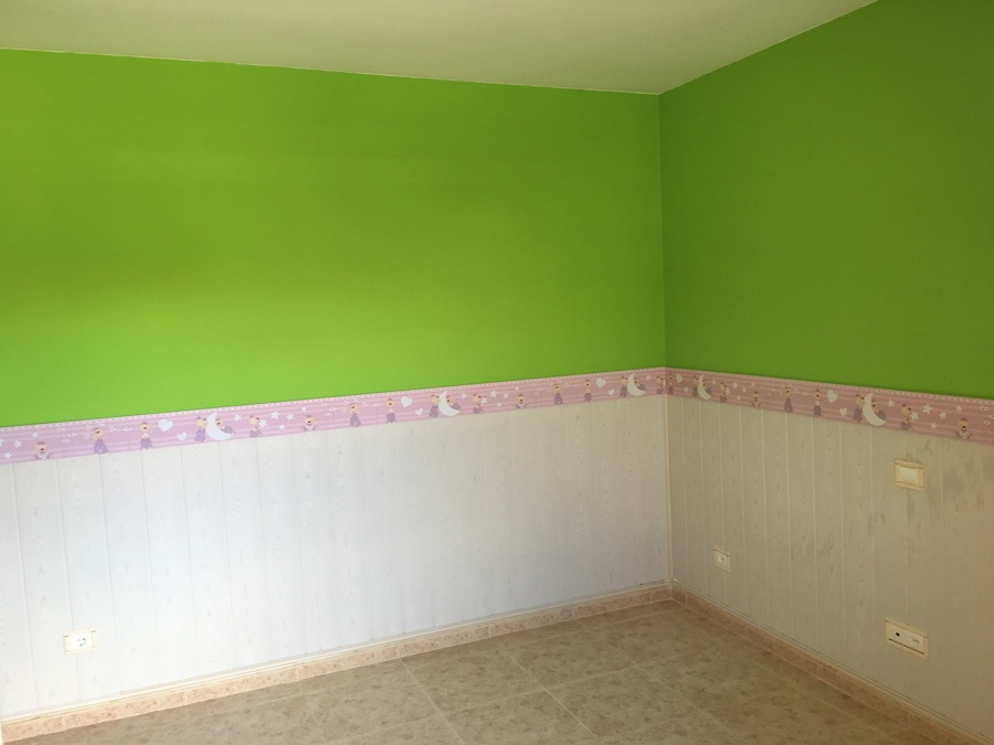 Friso y pintura de habitacion 2