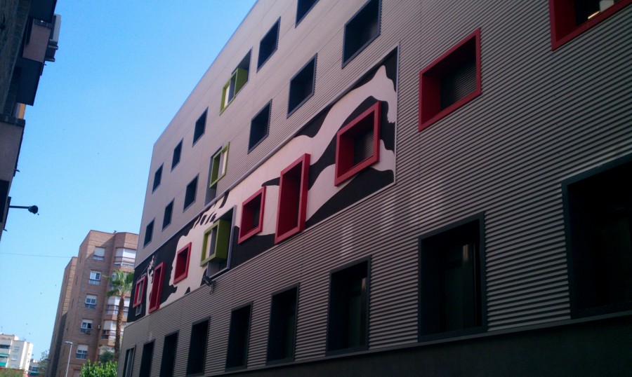 FUNDACION RAIS MURCIA - Fachada oeste