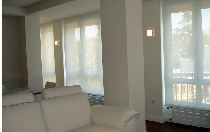 Galería fachada desde el Salón