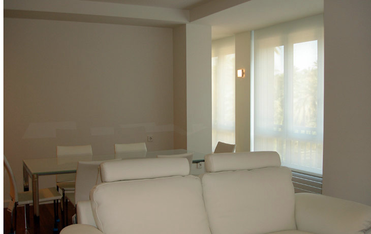 Galería fachada desde el Salón