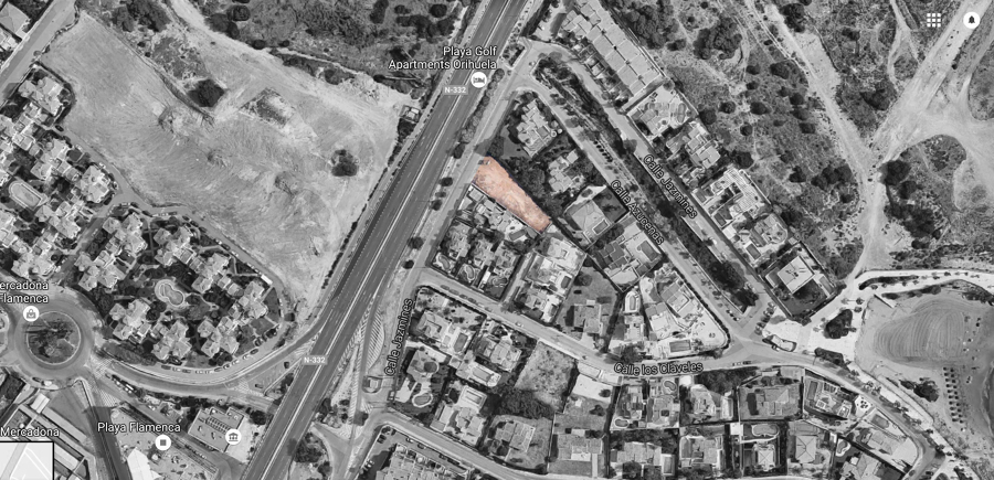 Geometría de la parcela.