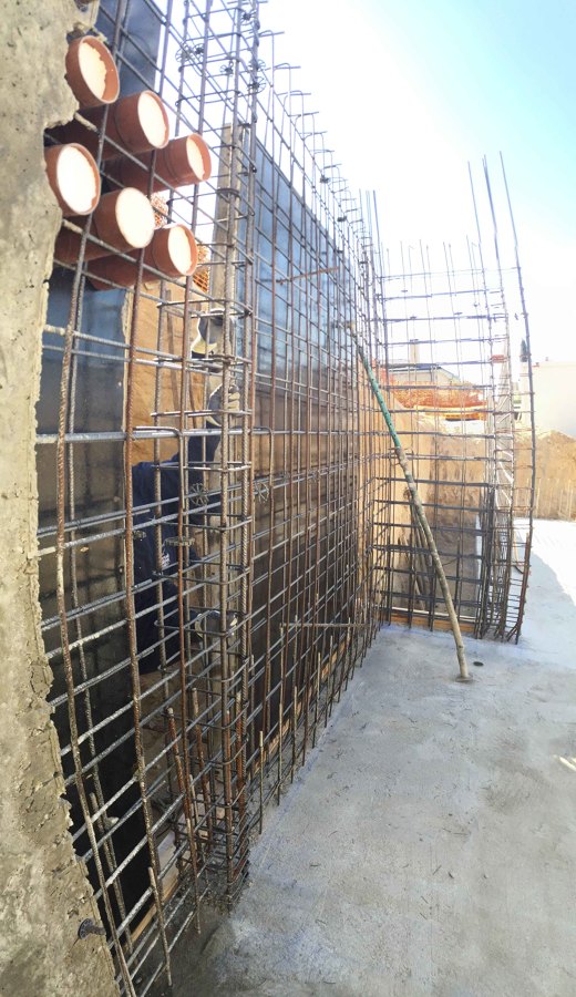 Geotérmia, piscina climatizada, suelo radiante, vivienda unifamiliar