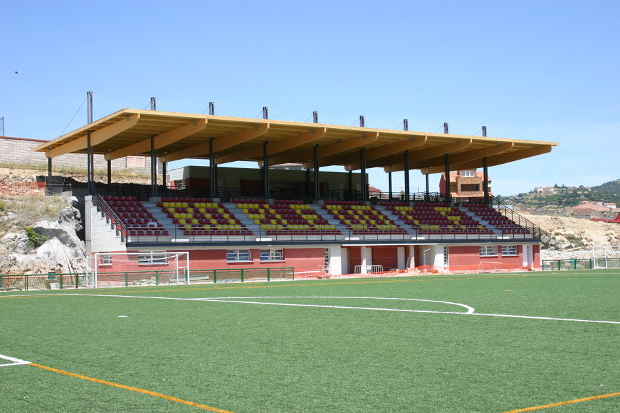 Graderío campo de Fútbol, Robledo C.F.