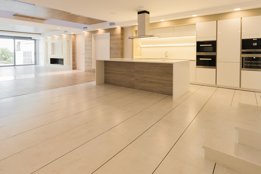 Gran espacio diáfano salon cocina