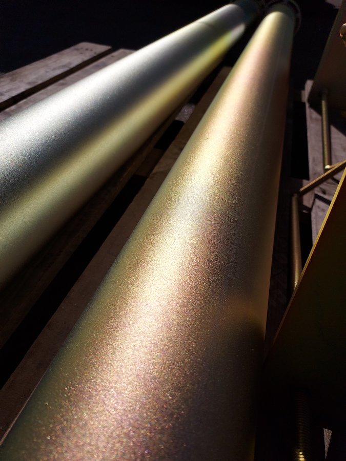 Granallado y zincado-bricomatado