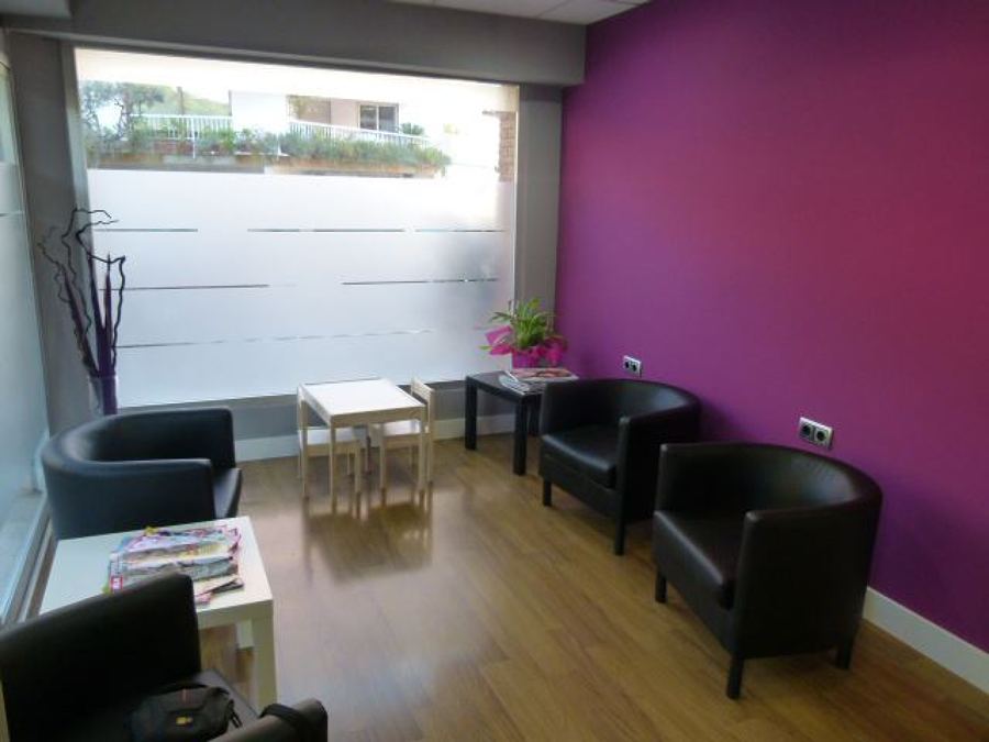 Grandes ventanales con vinilos