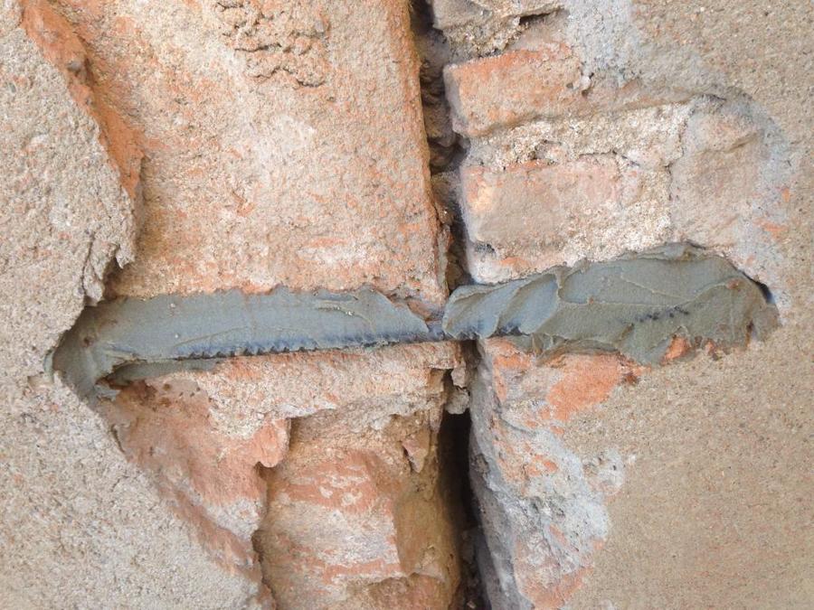 Grapado por secciones para evitar desprendimiento