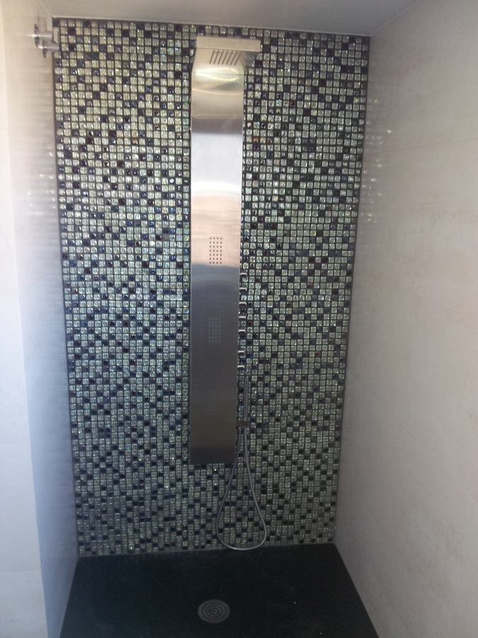 gresite de cristal para ducha