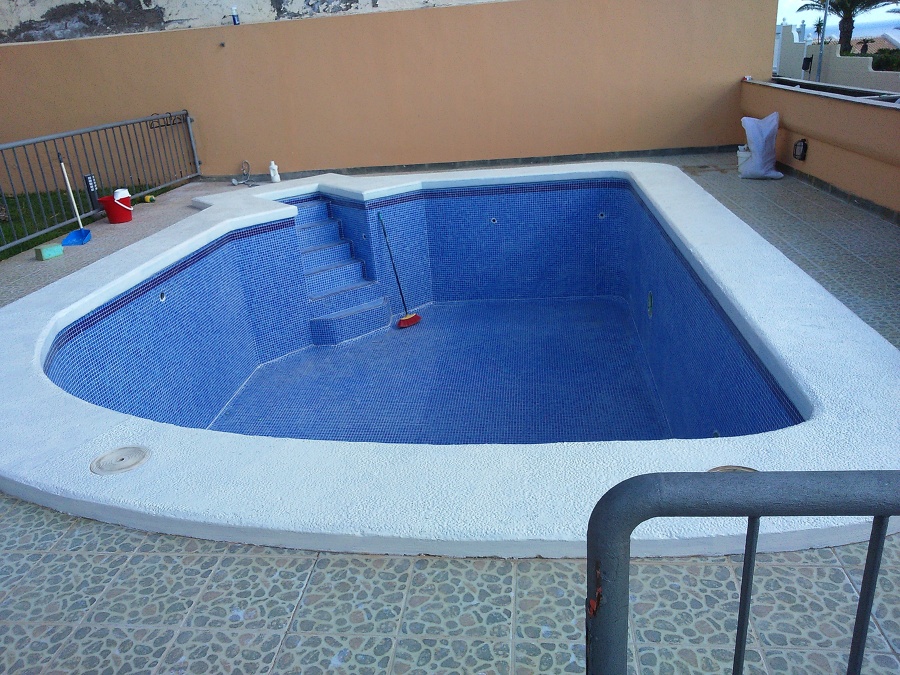 gresite y borde reformado