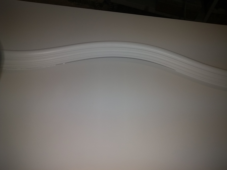 Grietas que aparecen al dar blanco seguidamente tapadas con emplaste especial