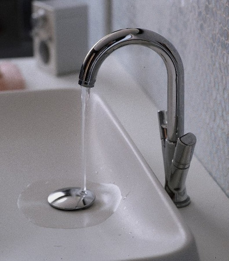 grifería bimando cromada saglio trombone