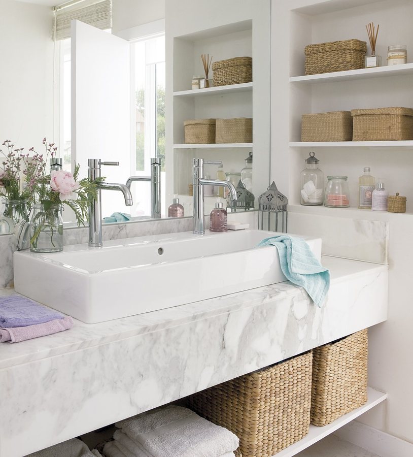 grifos dobles de baño