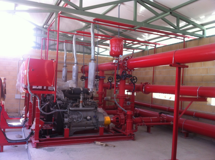 grupo de presion contra incendios 