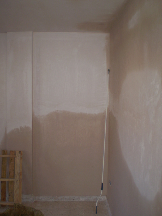 Guarnecido y enlucido de perlita