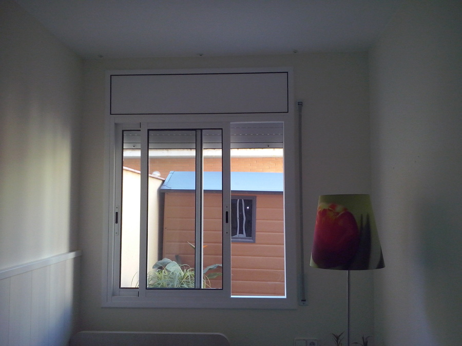 Habitación acabada, pladur aislamiento, pintura