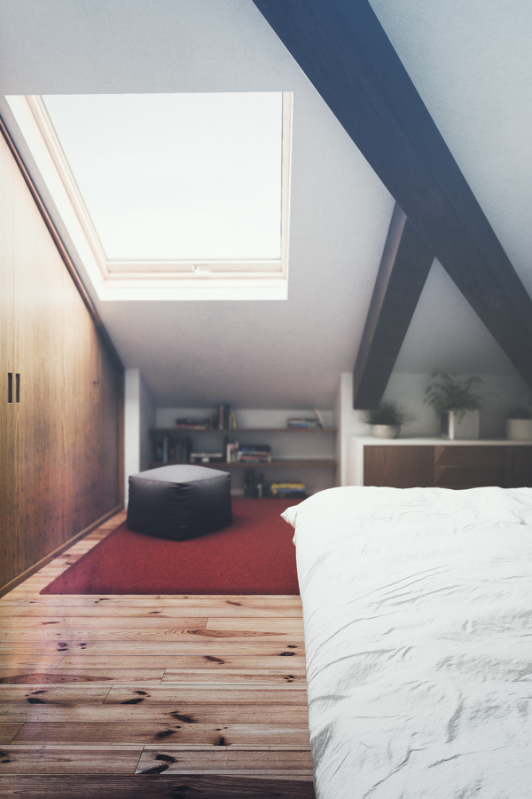 Habitación bajo cubierta