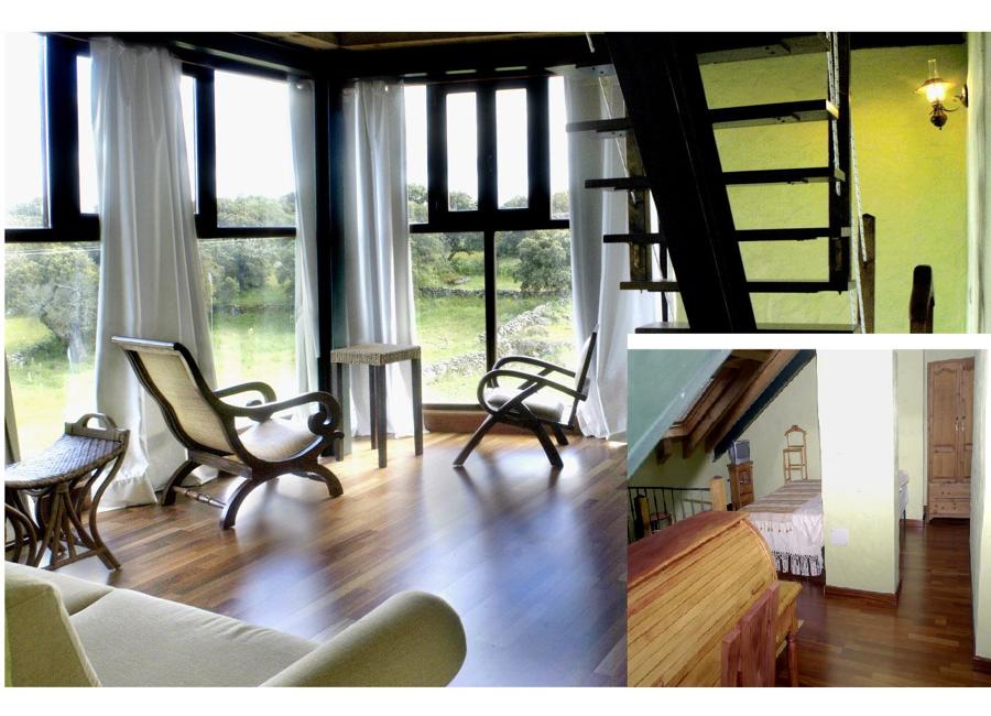 Habitación con galeria