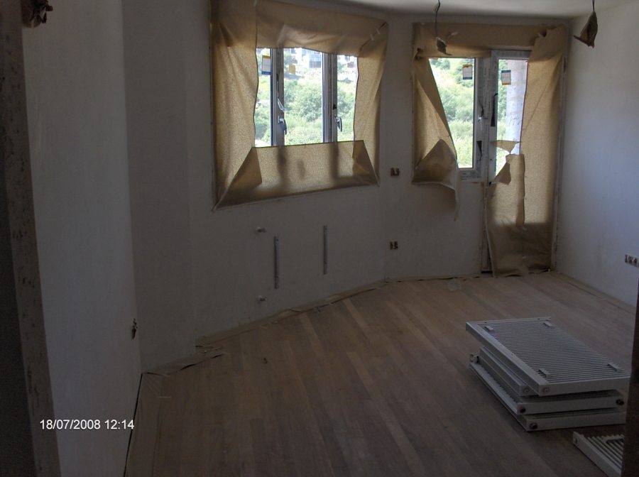 Habitación con radiadores