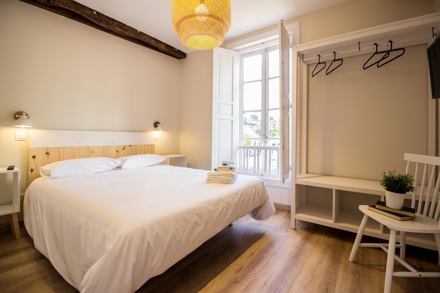 habitación doble alojamiento rural