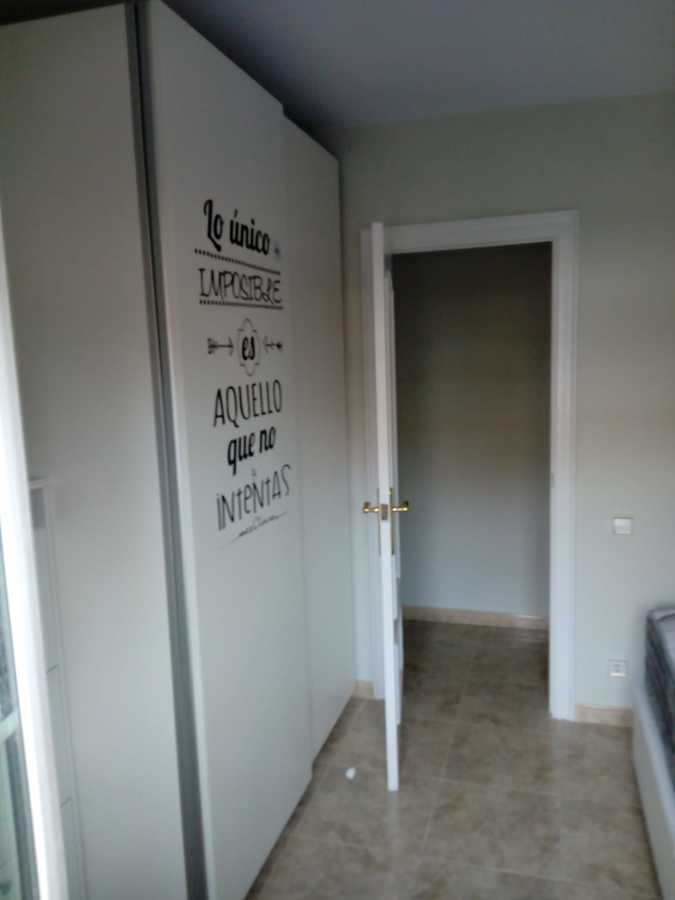 Habitación individual acabada