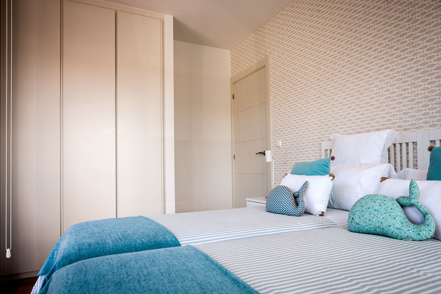 Habitación juvenil I con cama doble.