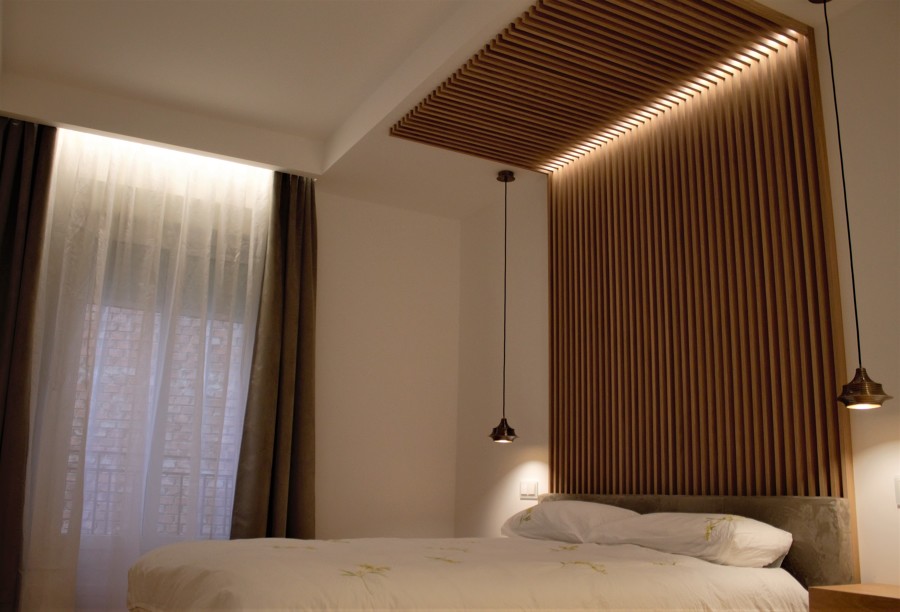 Habitación principal con vestidor y baño en suite