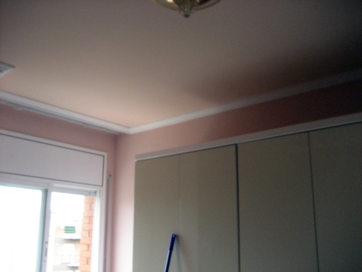 Habitación principal pintada