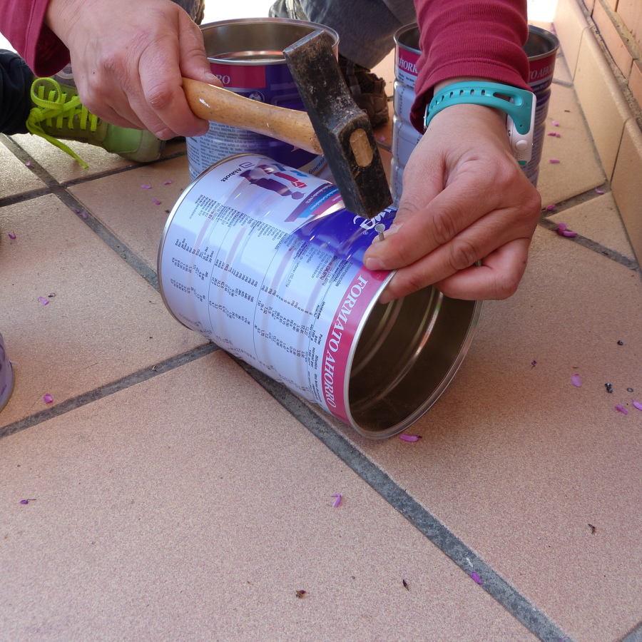 Hacer agujero para poder colgar