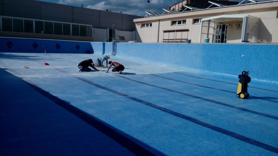 haciendo la Junta nueva