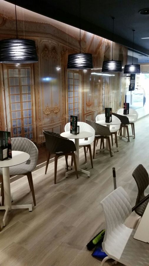 Heladería terminada