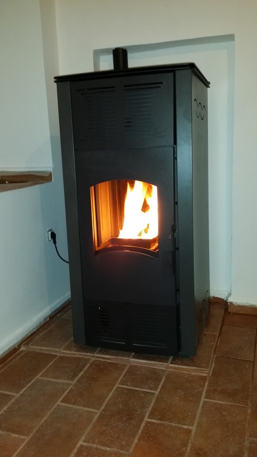 Hidroestufa de pellets para radiadores