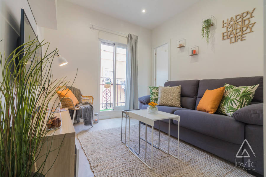 Home staging apartamento alquiler turístico, Puerta del Angel 2, Madrid