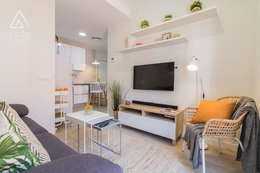 Home staging apartamento alquiler turístico, Puerta del Angel 2, Madrid