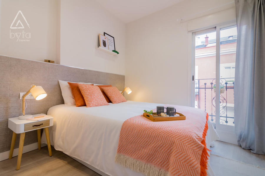 Home staging apartamento alquiler turístico, Puerta del Angel 2, Madrid