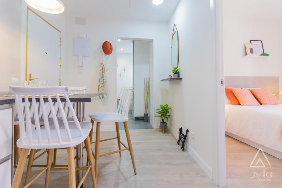 Home staging apartamento alquiler turístico, Puerta del Angel 2, Madrid