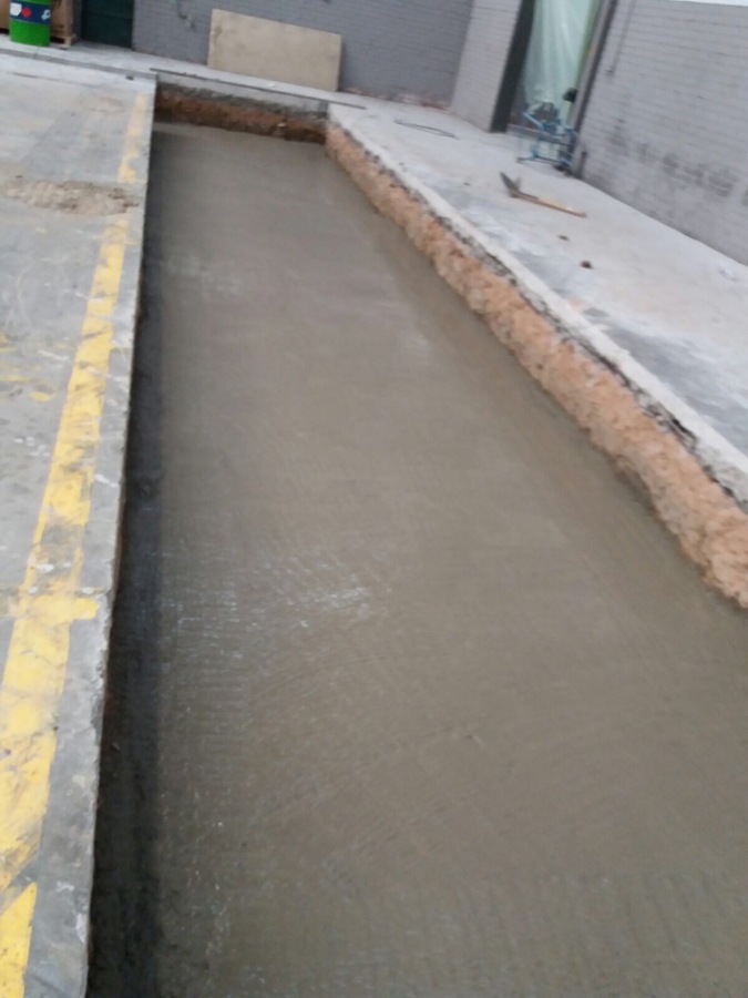 Hormigón de limpieza