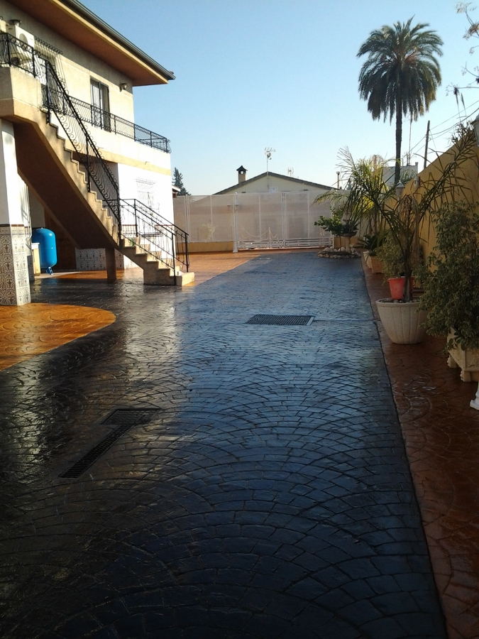 hormigon impreso adoquin