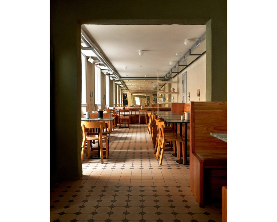 hormigón restaurante