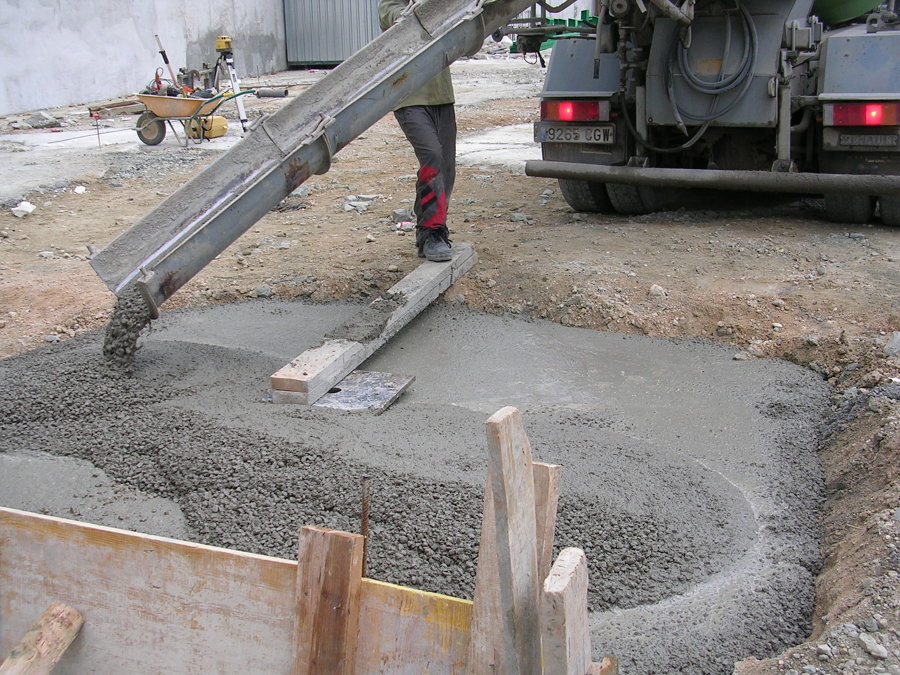 Hormigonado de cimentación