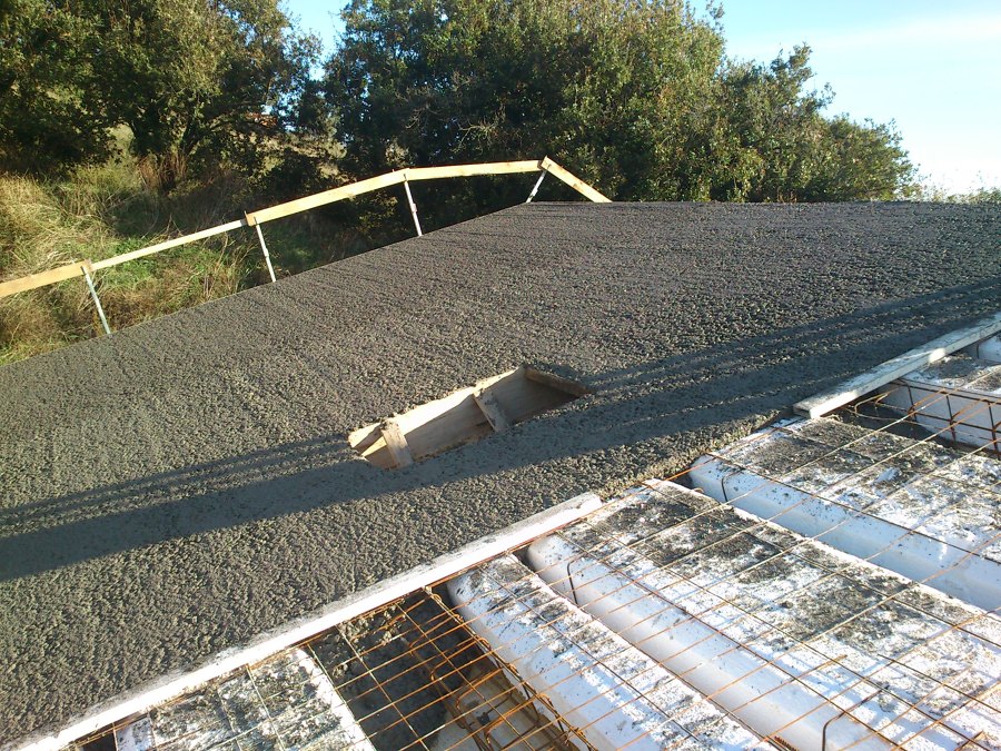 Hormigonado de cubierta