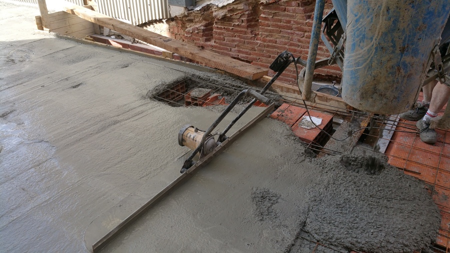 Hormigonado de forjado