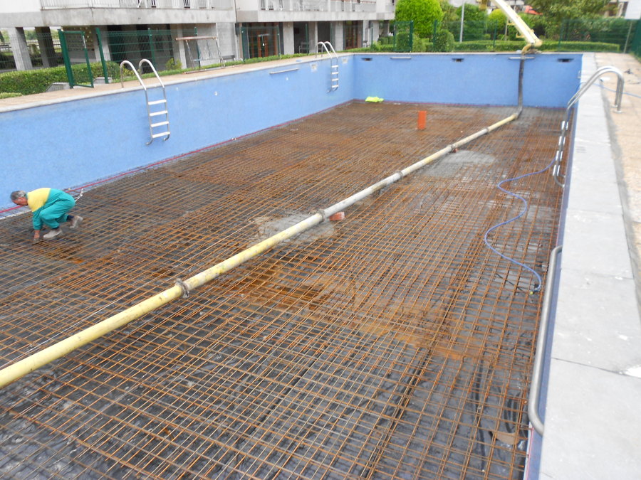 Hormigonado de la losa.