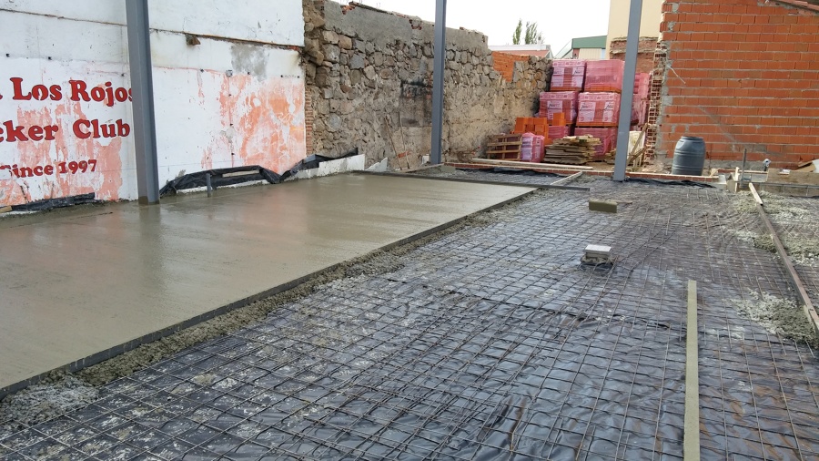 Hormigonado de solera