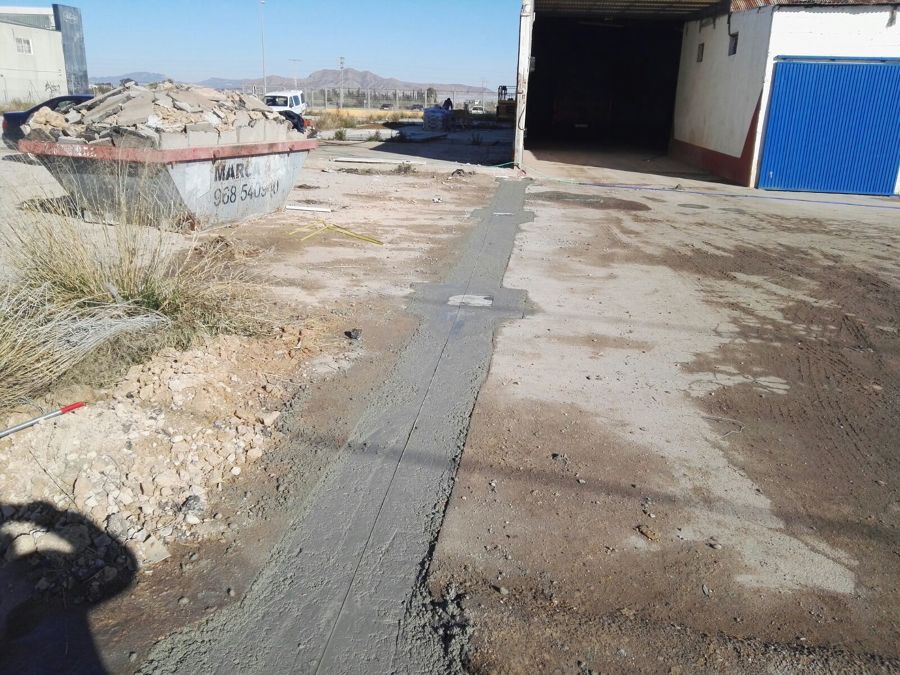 Hormigonado para correas y pilares