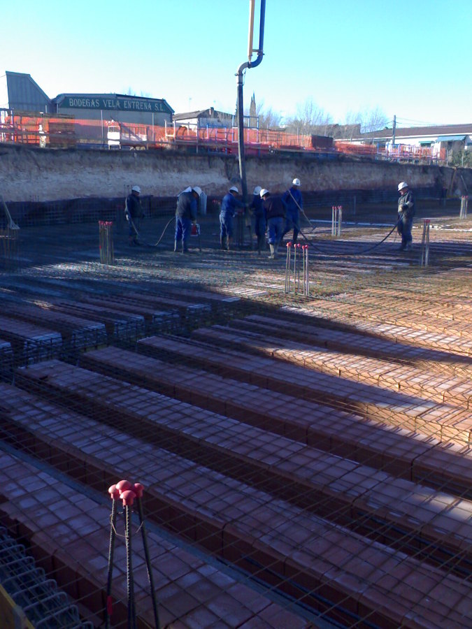 hormigonado por bombeo