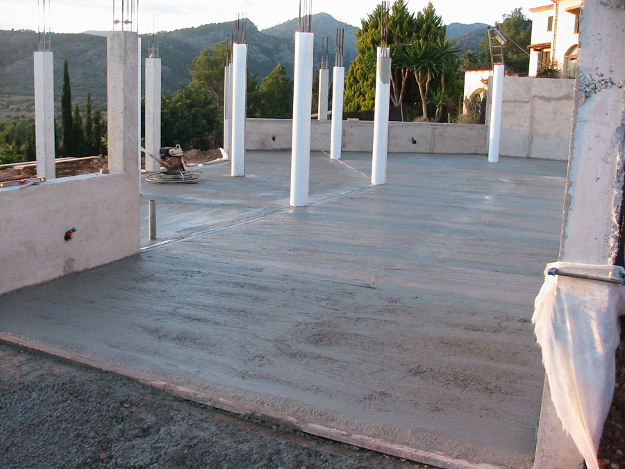 hormigonado suelo continuo planta baja