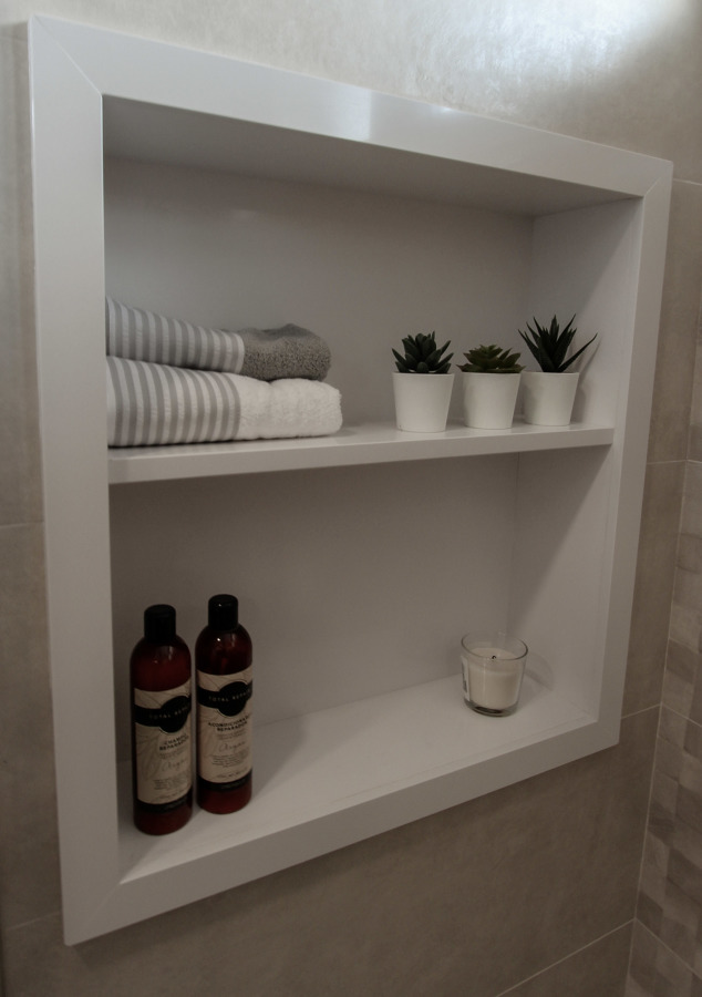 Hornacina en la ducha