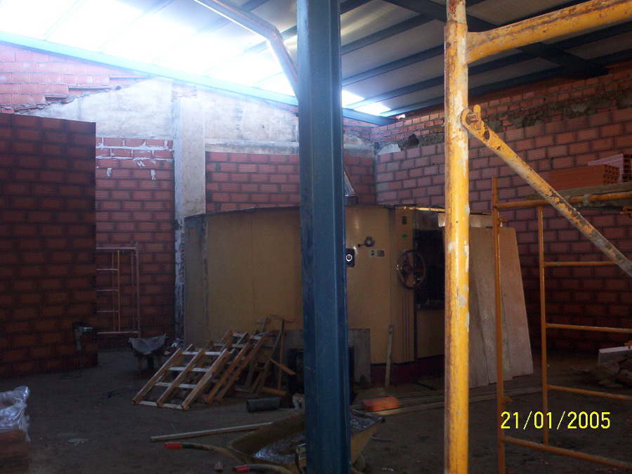 horno de leña panaderia industrial