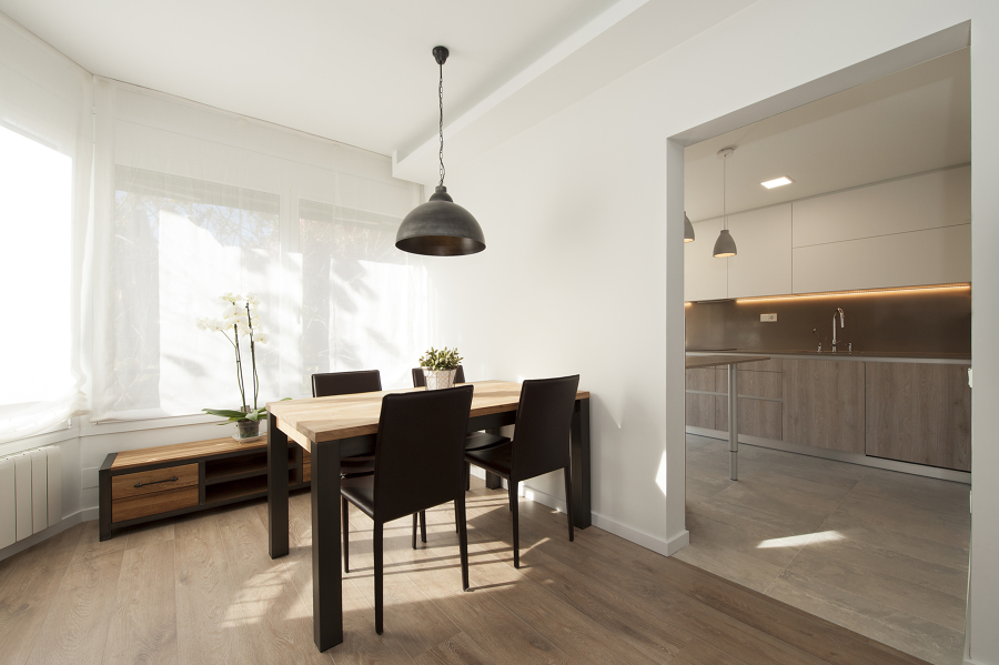 Hueco en el tabique de la cocina